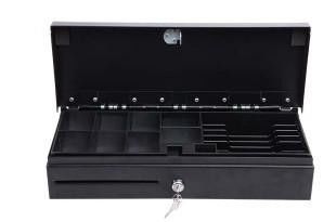 Metal a caixa registadora compacta/gaveta Lockable 170A do dinheiro com os 6 compartimentos ajustáveis